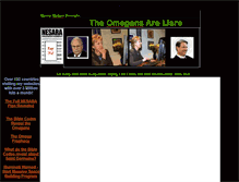 Tablet Screenshot of omegansareliars.com